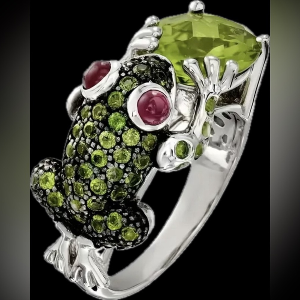 HYPOALLERGENIC FROG RING